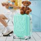 2PCS''SET Fashion Cosmetic Bag 20''24 Inch Girl Students Trolley Case Travel Spinner Password Luggage Woman Rolling Suitcase